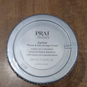 PRAI Beauty Ageless Throat & Decolletage Creme - White/Silver Lid